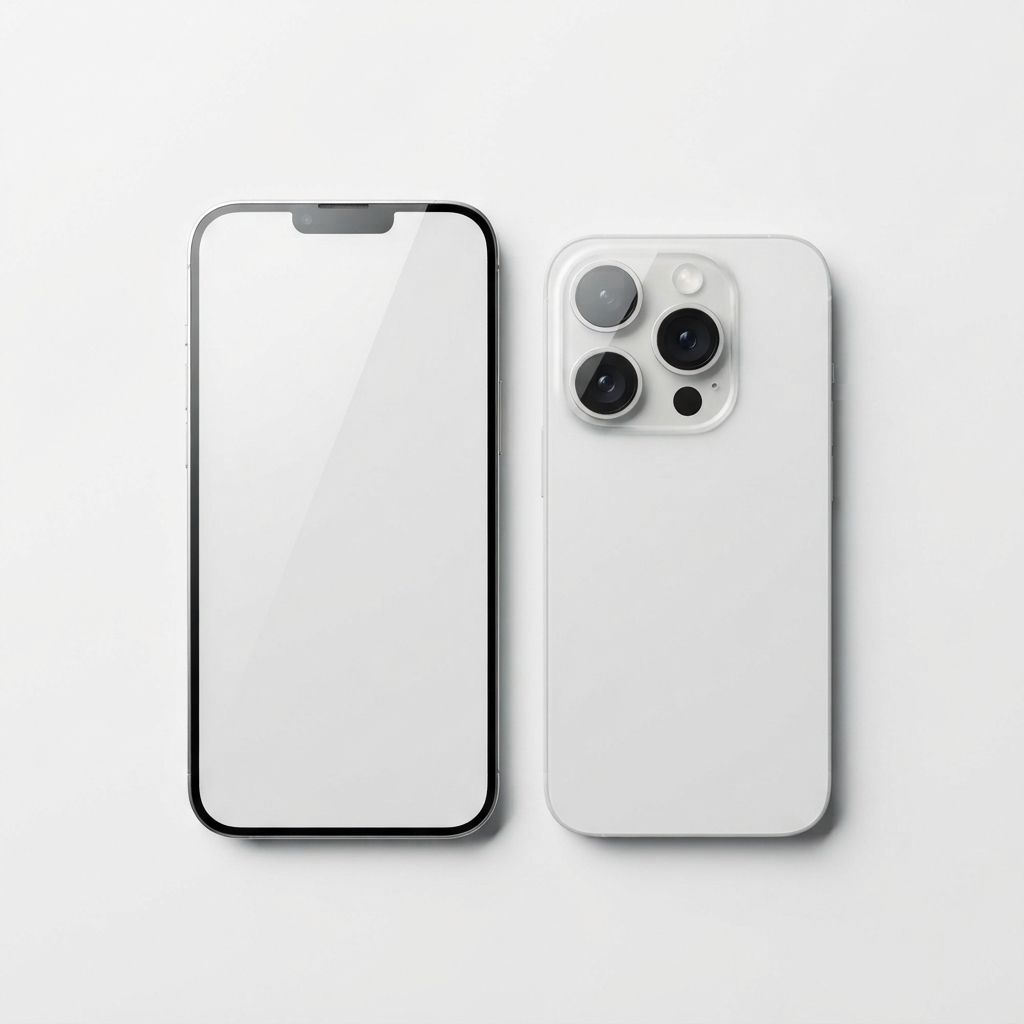 Screen and camera glass protector bundle product photo