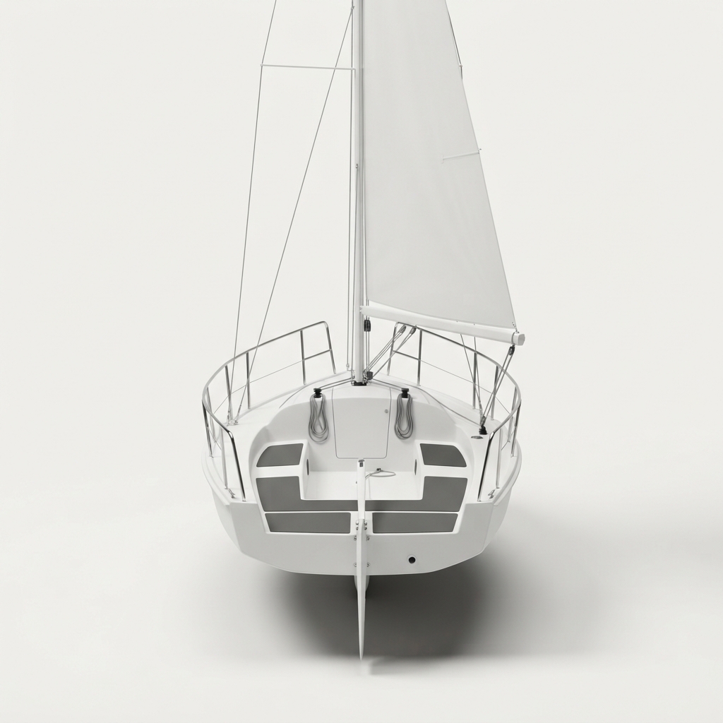 Aurora Sailboat Folding Day Sail 12ft